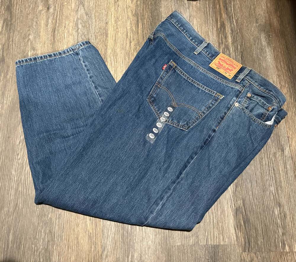 Men's Levis Strauss & Co. Men's Jeans 550 Relaxed Fit sz 52x29 52 x 29